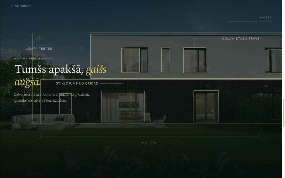 Mets kļūst par māju